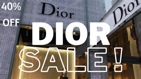 does dior goes on sale|what does dior mainly sell.